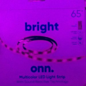 ONN led lights 65.5 feet brand new for half the price!